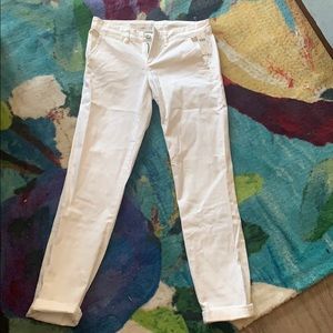 NWT Pilcro and the letterpress Anthropologie chino